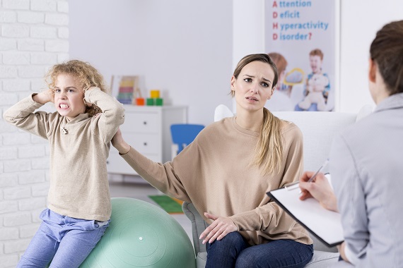 Child and Parent with Doctor